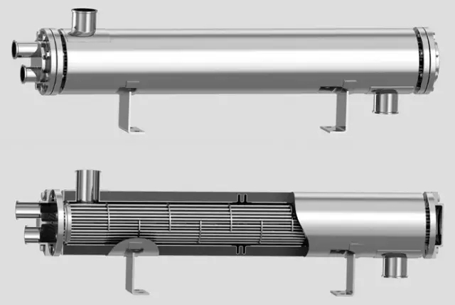 double tube sheet heat exchanger