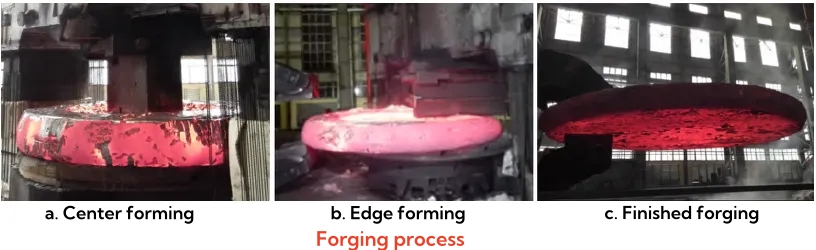 tube sheet forging process